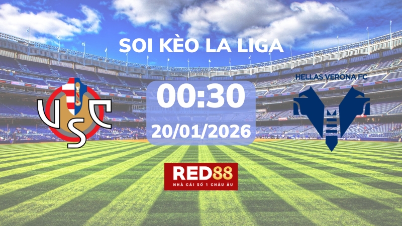 Soi kèo Cremonese vs Verona – 00h30 – 20/01 – Serie A